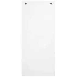 Exacompta Packung mit 100 Trennstreifen, 2-fach gelocht, 180g, 105x240mm
