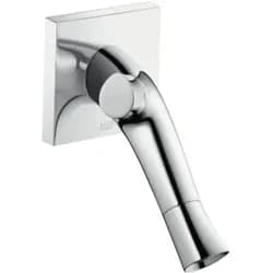 hansgrohe Fertigset Axor Starck Organic UP-2-Griff-WT-Arm., Auslauf 187mm, chrom