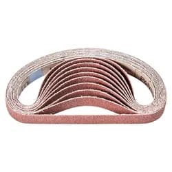 PFERD TOOLS Korund Schleifband BA 20x480mm A40 für universelle Anwendung mit Bandschleifer