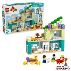 Modernes Familienhaus mit Figuren – 3-in-1-Set - 10470