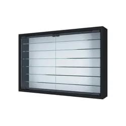 Hängevitrine Mandosa XL Schwarz