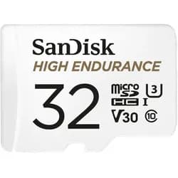 SANDISK High Endurance R100/W40 microSDHC 32GB Kit
