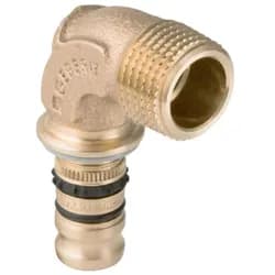 Geberit Mepla Übergangsbogen 90Gr mit AG Rg d40-R1 1/4