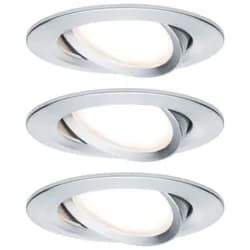 PAULMANN EBL Nova Coin 3stepdim rd schw LED 3x6W