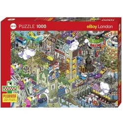 HEYE Puzzle Puzzle Pixorama: London Quest 1000 Teile, Puzzleteile