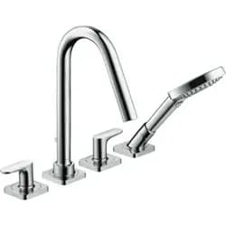 AXOR 34454000 4-Loch Wannenarmatur Axor Citterio M - Silber