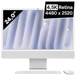 Apple iMac 24 Zoll Silber All-in-One M4 10-Core 16GB 256GB