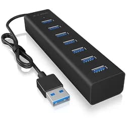 ICY BOX IB-HUB1700-U3 7 Port USB 3.0 Hub