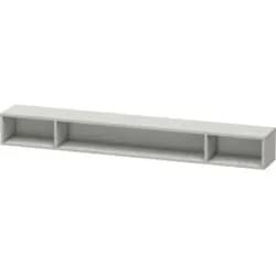 Duravit Regalelement L-Cube 100x14cm, betongr ma, 3 Fäch., hor