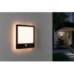 PLM 94665 - Outdoor 230V Lamina Panel eckig PIR 15W