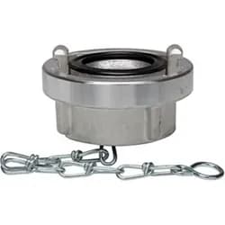 Riegler Storz-Blindkupplung, Kette, Alu, Storz-Größe 75-B, KA 89 mm