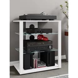 TV-Rack Folas Weiß