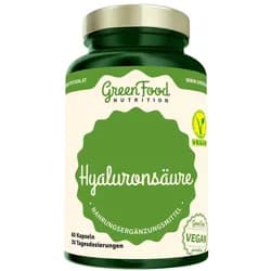 GreenFood Nutrition Hyaluronsäure Kapseln