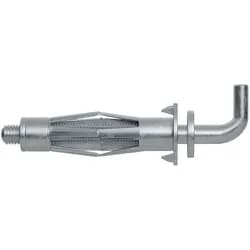 fischer Hohlraum-Metalldübel HM 5 x 37 H mit Winkelhaken, 4 Stück