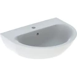 Geberit Waschtisch Renova 60x48cm, we/KeraTe, m Hahnl., m Überlauf