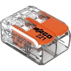 Wago, Kabelverbindung, Compact-Verbindungsklemme