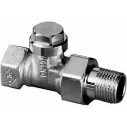 Heimeier Regulux Verschraubung 1/2'' Durchgang mit Entleerung
