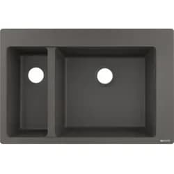 HANSGROHE 43315290 Einbauspüle 180x450 - Grau