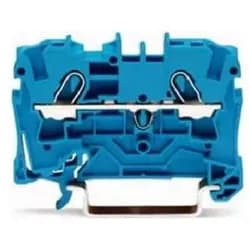 2-Leiter Durchgangsklemme blau 6mm2