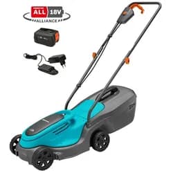 GARDENA Akku-Rasenmäher »PowerMax« - grau