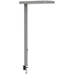 MAUL Tischaufbau Leuchte MAULjuvis LED 4.000 K dimmbar Klemmfuß 120 cm silber