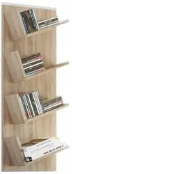 VCM, Regal, Holz Wandregal Lansi (33 x 16 x 90 cm)