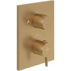 V&B Fertigmontageset Conum UP-Thermostat m 2-W-Mengenreg., Wd., b gol