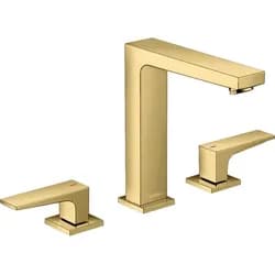 HANSGROHE 32515990 3-Loch Waschtischarmatur 160 Metropol - Gold