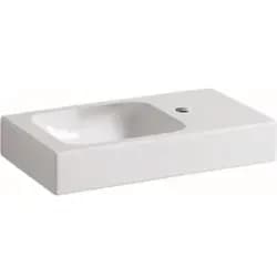 iCon Handwaschbecken mit Ablagefläche, 53x31cm - weiß