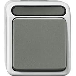 Merten Taster MEG3150-8029 1polig lichtgrau