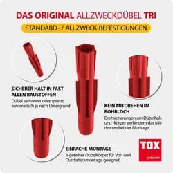 Tox Schraube