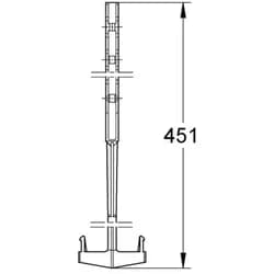 Zugstange Grohe 43540