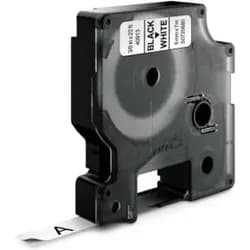 Dymo Schriftband 9mm, weiß