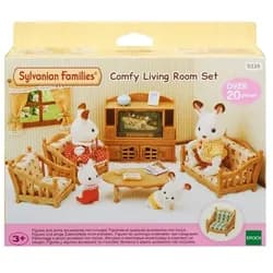 Sylvanian Families Spielwelt Landhaus Wohnzimmer (5339) bunt