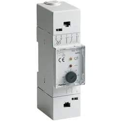 Wallair 1TMTE075 Einbauthermostat Hutschiene -30 bis 30°C - Schwarz