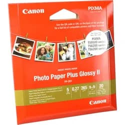 Canon PP-201 Glossy II Fotopapier Plus glänzend 89x89mm 265g/m2 - 20 Blatt