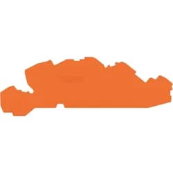 WAGO Abschluss-/Zwischenplatte orange 2005-7692