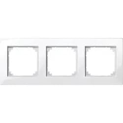 Merten M-PLAN-Rahmen 3f. pws/gl 515319