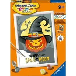 Ravensburger Verlag GmbH Spiel CreArt, Malen nach Zahlen Kinder - Happy Halloween