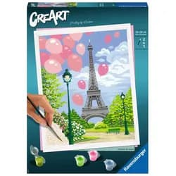 Ravensburger Beschäftigung - CreArt - Malen nach Zahlen 28992 – Spring in Paris