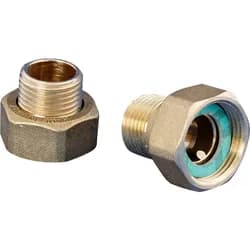 Verschraubungssatz 1" ÜWM x 1/2" AG (1 Paar)