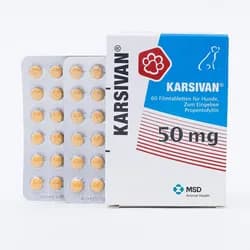 Karsivan 50 veterinär Filmtabletten