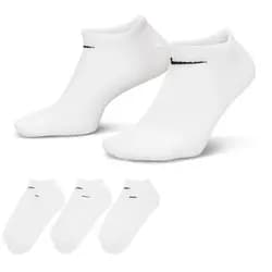 NIKE SOCKEN 3 PACK LOW - Weiß - 42-46