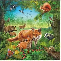 Ravensburger Puzzle Kinderpuzzle 3x49 Teile - Tiere der Erde, Puzzleteile