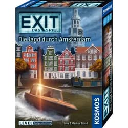 Kosmos Spiel Escape EXIT® Die Jagd durch Amsterdam Level Fortgeschritten 683696