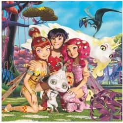 Ravensburger Puzzle Kinderpuzzle Im Land der Elfen und Einhörner (3x 49 Teile), Puzzleteile