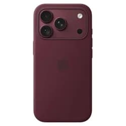 Apple iPhone 18 Pro Silikone Case MagSafe Burgunder