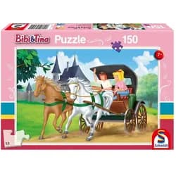 Schmidt Spiele Puzzle Bibi & Tina, Kutschfahrt, 150 Teile, 150 Puzzleteile