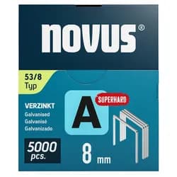 novus Tackerklammern Feindraht superhart 53/8