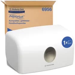 Handtuchspender Aquarius weiß klein